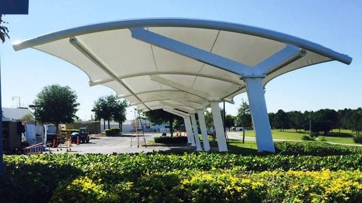 tensile Car Parking Structure